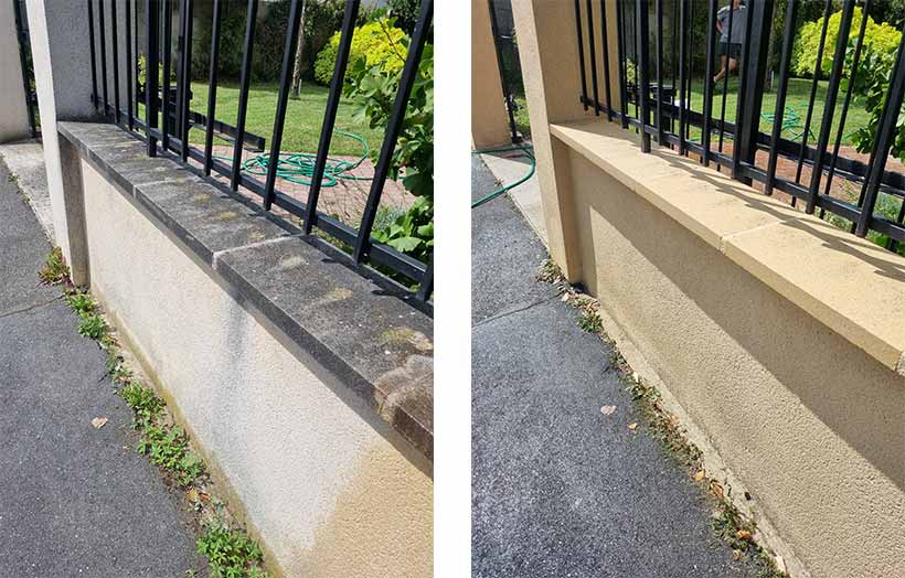 nettoyage muret enghien les bains 95880