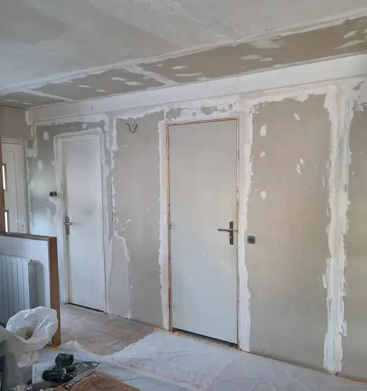 pose plaques platre saint leu